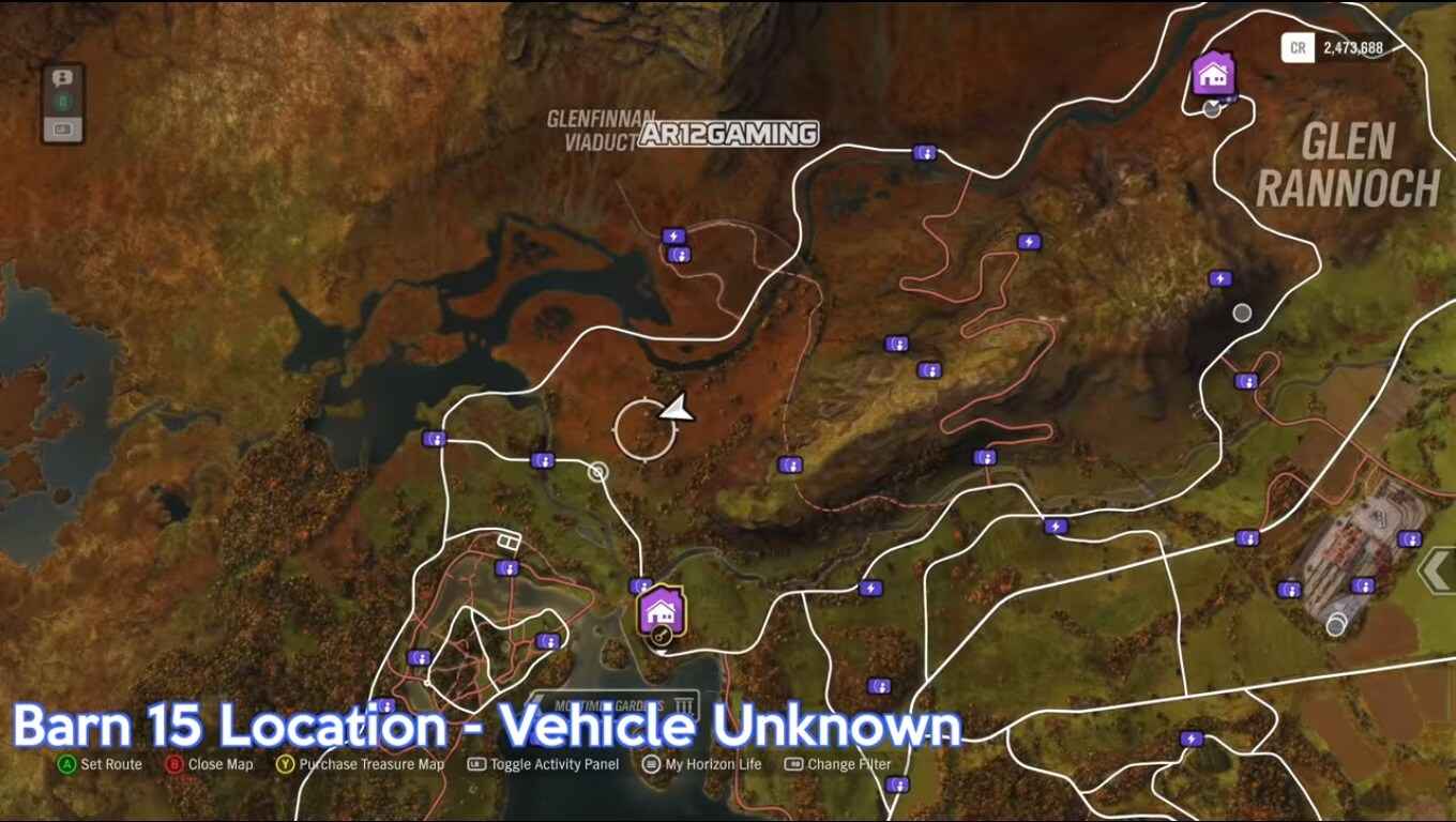 forza horizon 4 barn finds locations map