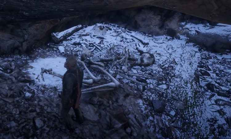 Red Dead Redemption 2 Bigfoot Location Giant Skeleton 315