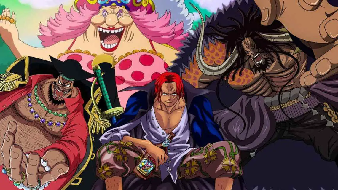 One Piece Revealed The Bounties of Yonko Shanks, Kaido, Big Mom, and More