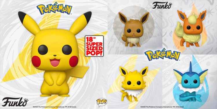 pokemon funko pop eevee evolution